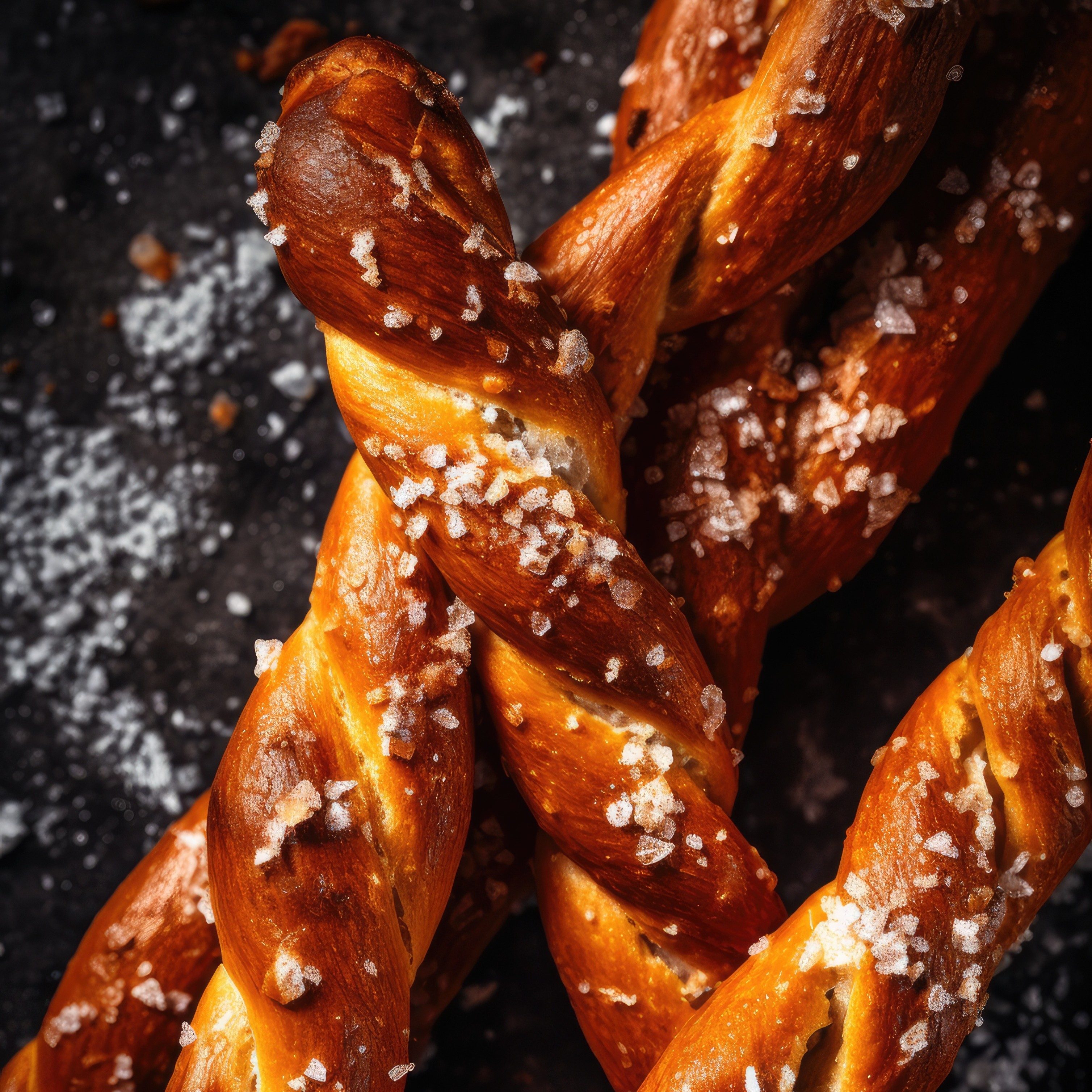 Bavarian Pretzels.