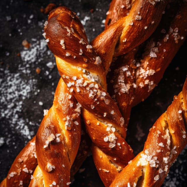Bavarian Pretzels.