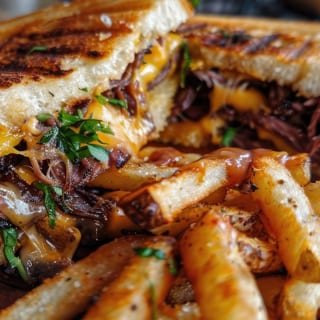 Short Rib Melt Sandwich