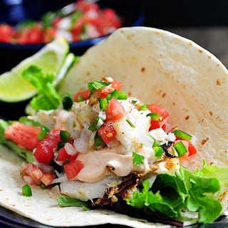 Tequila Honey Lime Chicken Taco Trios